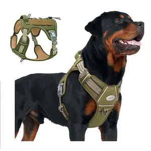Gilet tactique durable pour animaux de compagnie <span class=keywords><strong>manteau</strong></span> de refroidissement pour <span class=keywords><strong>chien</strong></span> poitrine d'entraînement pour animaux de compagnie en plein air <span class=keywords><strong>harnais</strong></span> et laisses pour chiens - Product Image 1