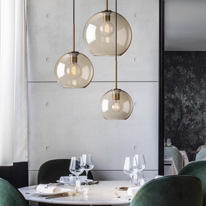 Lámpara Industrial Moderna <span class=keywords><strong>de</strong></span> un Solo Cabezal <span class=keywords><strong>para</strong></span> Restaurante, Lámpara <span class=keywords><strong>de</strong></span> <span class=keywords><strong>Techo</strong></span>, Lámpara <span class=keywords><strong>de</strong></span> Escalera, Lámpara <span class=keywords><strong>de</strong></span> Barra <span class=keywords><strong>de</strong></span> Café, Lámpara Colgante <span class=keywords><strong>de</strong></span> Vidrio - Product Image 2