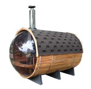 Baril de vapeur en bois panoramique de personne du prix 6-8 bon marché pour extérieur - Product Image 3
