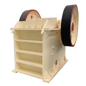 Trituradora de Mandíbulas de Alta Rigidez con Motor AC Blanco para Minería y Trituración de Piedra - Product Image 1