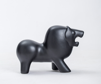 Figurine de tigre pour la décoration de bureau et de maison chinoise, accessoires de décoration de table
