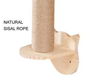 Remplacement personnalisé de meubles d'arbre de poteaux de griffoir de <span class=keywords><strong>chat</strong></span> avec la <span class=keywords><strong>corde</strong></span> de <span class=keywords><strong>sisal</strong></span> naturel coloré de 6mm 8mm <span class=keywords><strong>10mm</strong></span> naturel emballé dans le carton - Product Image 3