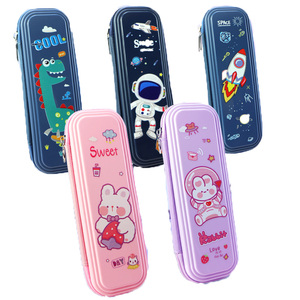 Biểu Tượng Tùy Chỉnh Mô Hình Trẻ Em Bút Chì Túi Nhựa Phim Hoạt Hình Trường Văn Phòng Phẩm Nguồn Cung Cấp Sinh Viên Công Suất Lớn Bút Chì Trường Hợp - Product Image 1