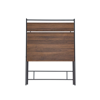 Ensemble de chaises de bureau pliantes pour ordinateur, petite table d'écriture pour bureau à domicile/adolescents, station de travail mobile peu encombrante avec 2 étagères