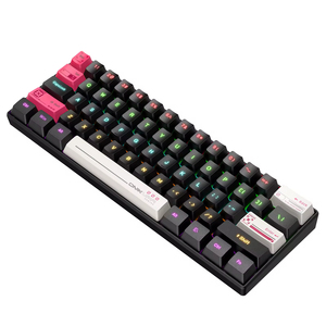 Onikuma G55 có dây RGB 61 nút Ngân Sách cấu hình thấp chơi game cơ khí thẩm mỹ bàn phím chuyển đổi màu nâu cầu vồng <span class=keywords><strong>Backlit</strong></span> bàn phím - Product Image 3
