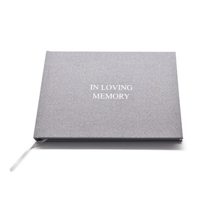 สมุดบันทึกงานศพสั่งทำพิเศษปี 2023 ผ้าพิมพ์ลายหรูหรา คุณภาพสูง ขายส่ง รับผลิตแบบ OEM ODM - Product Image 5