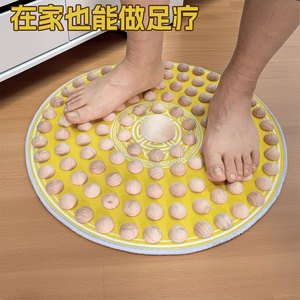 Tapete de Massagem para Pés em Madeira Natural, Placa de Pressão para Dedos, Ajuda a Dormir, Super Jogging - Product Image 4