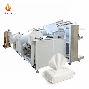 Máquina de Toallitas Húmedas No Tejidas de 12 Carriles, Línea de Producción Completa para la Fabricación Masiva de Productos de Higiene Desechables - Product Image 1