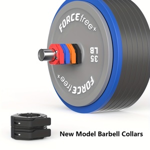 Abrazaderas de barra de bloqueo rápido estándar de 50mm de alta calidad, collares de levantamiento de pesas seguros y Clips de barra para entrenamiento - Product Image 5