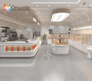 Vitrina de Panadería y Cafetería para Exhibición Eficaz de Pasteles y Café - Product Image 1