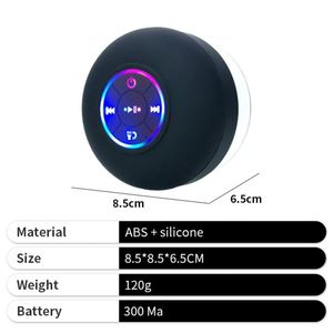 <b>Led</b> Light <b>Speaker</b> 6 Color Multiple Colors Portable Silicone <b>Led</b> Light <b>Speaker</b> for Camping - Product Image 3