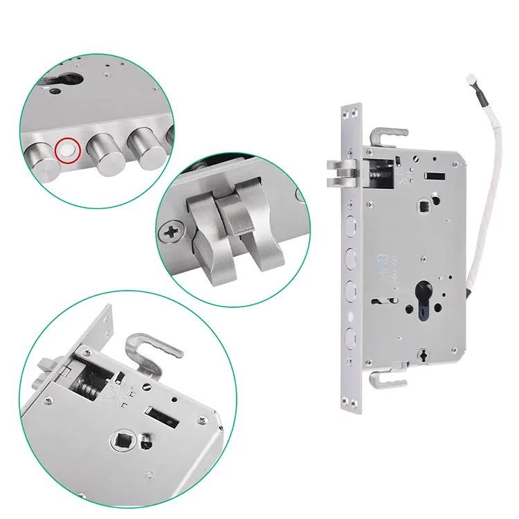스마트 전자 잠금 바디 높은 보안 deadlock 홈 도난 스테인레스 스틸 전자 잠금 바디