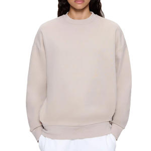 Sudadera informal holgada para mujer con mangas largas Estilo de Jersey de moda Ideal para las estaciones de Otoño Invierno y Primavera - Product Image 1