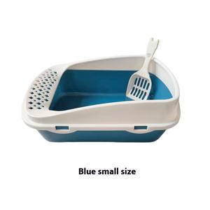 Großhandel Katze Katzen toilette Möbel Easy - Clean Katze Katzen toilette Kunststoff rosa blau Katze Katzen toilette mit Schaufel - Product Image 5