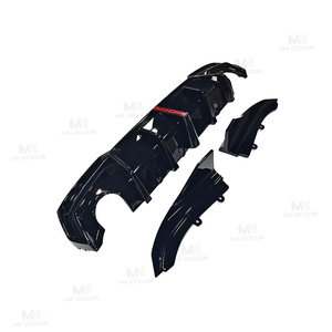 Diffusore posteriore stile VTEN W/luce a LED per <span class=keywords><strong>BMW</strong></span> <span class=keywords><strong>4</strong></span> <span class=keywords><strong>serie</strong></span> G22 <span class=keywords><strong>2020</strong></span> + PP materiale posteriore paraurti labbra Splitters Winglets Body Kit - Product Image 4