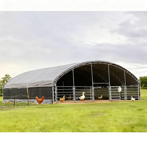 <span class=keywords><strong>Tente</strong></span> mobile saisonnière pour pâturage Structures à membrane Abris <span class=keywords><strong>Tente</strong></span> portable Abri pour animaux, bétail et <span class=keywords><strong>chevaux</strong></span> pour la nuit - Product Image 3