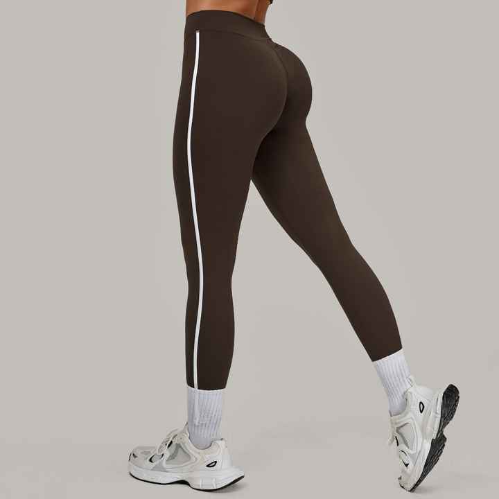 Running Quick-drying Breathable Outer Wear Sports Pants High Waist Hip ...