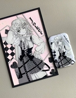 Cadre photo acrylique personnalisé Vigreat, impression d'art de dessin animé japonais sur papier cartonné, impression holographique Lomo Shikishi