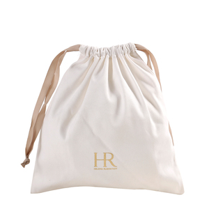 Sac à poussière en coton personnalisé de luxe pour affaires, avec cordon de serrage, emballage tendance - Product Image 3