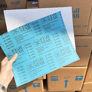 Fujistar Matériel pour meubles Papier abrasif à sec pour polissage Papier abrasif à sec en oxyde d'aluminium blanc Grets de papier abrasif pour <span class=keywords><strong>bois</strong></span> - Product Image 3