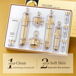 OEM ODM Marque Privée FAYANKOU Golden Time Caviar Essence Beauty Ensemble de Soins de la Peau en Neuf Pièces pour une Peau Douce, Jeune et Belle - Product Image 2