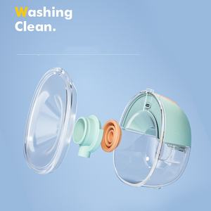 Sıcak Kompresli Göğüs Pompası Giyilebilir Göğüs Pompası Aksesuarı Acısız Emiş Silikon El Kullanmadan Elektrikli Kablosuz Giyilebilir Göğüs Pompası - Product Image 4