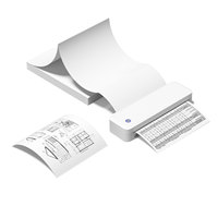 Ventas al por mayor 203DPI A4 Mini impresora portátil de documentos USB Bluetooth Impresora térmica inalámbrica de recibos