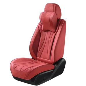 Coprisedile Universale <span class=keywords><strong>in</strong></span> Pelle per <span class=keywords><strong>Auto</strong></span> Quattro Stagioni con Cuscino Anteriore <span class=keywords><strong>in</strong></span> <span class=keywords><strong>Cotone</strong></span> - Product Image 1