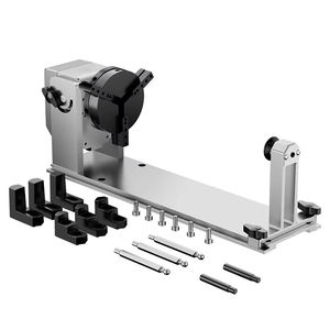Pour graveur laser multi-mode <span class=keywords><strong>Ortur</strong></span> avec mandrin rotatif en alliage d'aluminium de 120 mm, équipement laser à longueur d'onde de 1064 nm, pièces détachées - Product Image 1