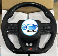 Volant en cuir pour Toyota Land Cruiser Lexus Lx570 Gx470 LC300 Hilux Gr Fortuner Camry MK5 Corolla 4Runner Crown Rav4