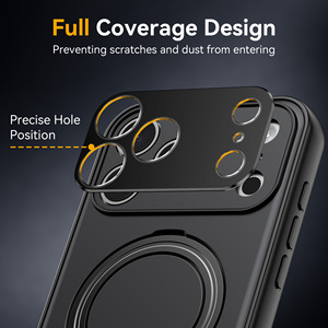 Supporto Magnetico in Metallo TPU per <span class=keywords><strong>iPhone</strong></span> 17, <span class=keywords><strong>Cover</strong></span> Antiurto con Caricatore Wireless Magnetico per <span class=keywords><strong>iPhone</strong></span> 17 16 15 - Product Image 3
