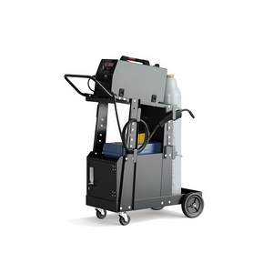 Carrello per saldatura in acciaio nero 91 x 47 x 96 cm mobile per carrelli a mano - Product Image 1