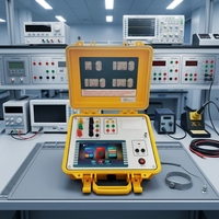 Testeur de classe d'efficacité énergétique des transformateurs ZKB506B S, instrument d'analyse de puissance de précision pour laboratoire et usine