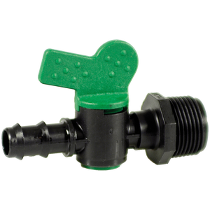 Vanne à filetage mâle 20x3/4mm avec accessoire de pompe 'VMP' pour dérivation/port de tuyau - Product Image 1