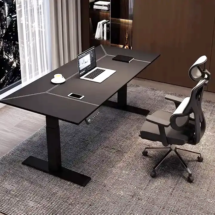 Muebles de oficina para escritorio, mesa de ordenador, mesas elevadoras, escritorio shanding, soporte para sentarse, escritorio ajustable en altura