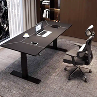 BTGDNZ-13 Bureaux de Direction Mobilier de Bureau Table Informatique Tables Élévatrices Bureau Assis-Debout Bureau à Hauteur Réglable