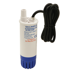 SAILINGFLO Nuevo Modelo 200GPH <span class=keywords><strong>12V</strong></span> <span class=keywords><strong>Bomba</strong></span> <span class=keywords><strong>de</strong></span> <span class=keywords><strong>Agua</strong></span> Sumergible <span class=keywords><strong>de</strong></span> Alto Flujo en Línea para <span class=keywords><strong>Caravana</strong></span>/Marina - Product Image 2
