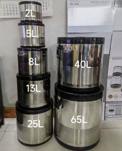 Seau isotherme haut de gamme à filetage rond, 7 pièces, 5L, 8L, 13L, 25L, 40L, 60L, pour une conservation optimale de la fraîcheur - Product Image 2