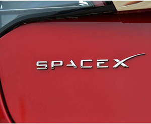 สำหรับ Space X สติกเกอร์สัญลักษณ์รถ,สัญลักษณ์รถ3D เหมาะสำหรับ Tesla รุ่น S/<span class=keywords><strong>3</strong></span> /X - Product Image 3