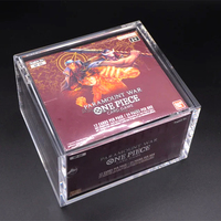 Boîte de Présentation SHP en Acrylique pour Cartes TCG Romance Dawn Blue Bottom (OP-01) – Édition Anglaise Originale – Vente en Gros