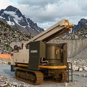 <b>Used</b> Electric & Diesel Powered Crawler Cement Mixer Truck Mobile <b>Concrete</b> <b>Pump</b> with 20m Vertical Conveying Distance for Sale - Product Image 1