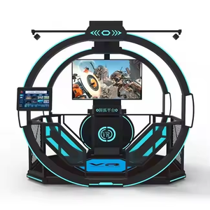Console de jeu de réalité virtuelle 9D, plateforme d'exploration VR intérieure éducative pour écoles, espace de marche en réalité virtuelle, structure métallique innovante - Product Image 1