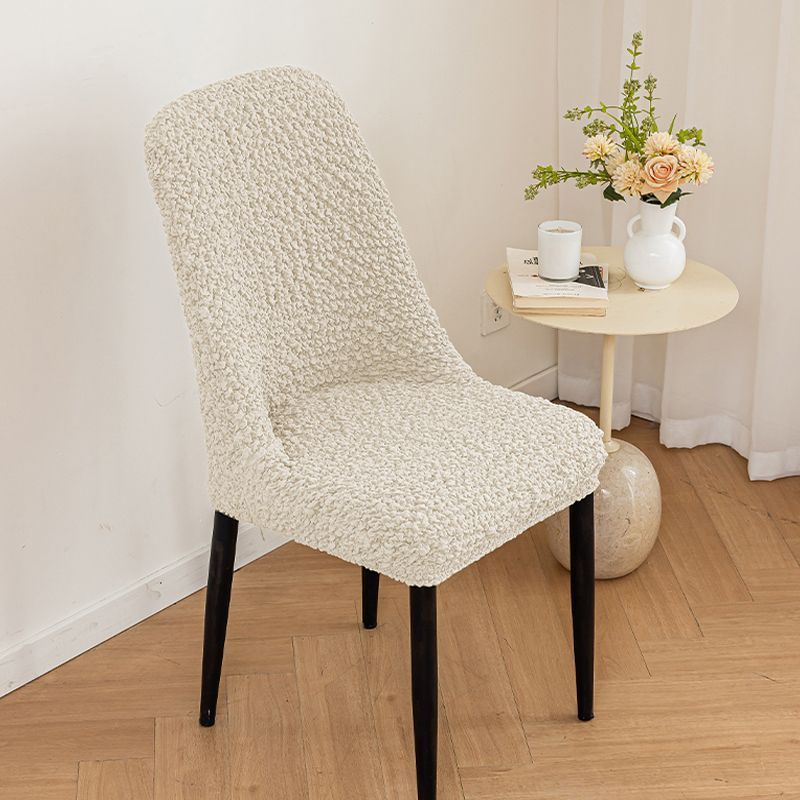 Crinkled fabric | Beige | High-elastic cloud yarn