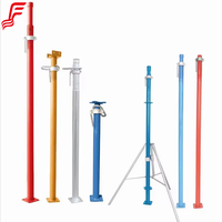 Poteaux d'échafaudage en acier FRST, réglables, coffrage en aluminium pour la construction, support en acier, vérin de poussée et de traction, poteau de soutien en acier, acro acrow prop