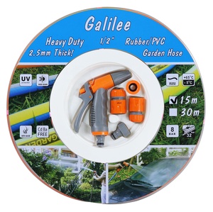 Vente flash : Ensemble de tuyau d'arrosage GALILEE de 15 mètres avec accessoires pour la fabrication - Product Image 1