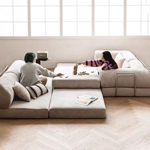 घर के रहने वाले कमरे, बड़े और छोटे रहने वाले कमरे की स्प्लिसिंग और संपीड़न मॉड्यूल सोफा - Product Image 3