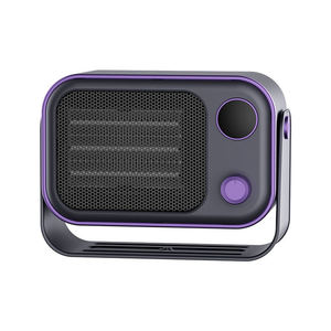 Riscaldatore PTC da Tavolo in Plastica Ecologico ad Alta Potenza 800W con Protezione da Surriscaldamento e Display Digitale per Uso Domestico e Ufficio - Product Image 2