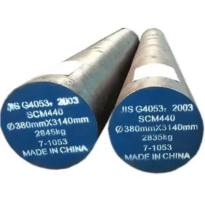 Barras dentadas de acero de primera calidad, lista de peso, 50mm, 60mm, 70mm, 4140, 4340