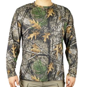 <strong>Wholesale</strong> Outdoor Hunting Camouflage Clothing Quick Dry Fishing Clothing Camo Shirt With Long Sleeve Hunting T-shirt for <strong>Hunter</strong> - Product Image 1