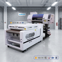 Imprimante DTF 2 têtes Eps I3200 A1 60cm avec bande en maille et machine de secouage à alimentation automatique de poudre Audley – Solution d'impression par transfert textile